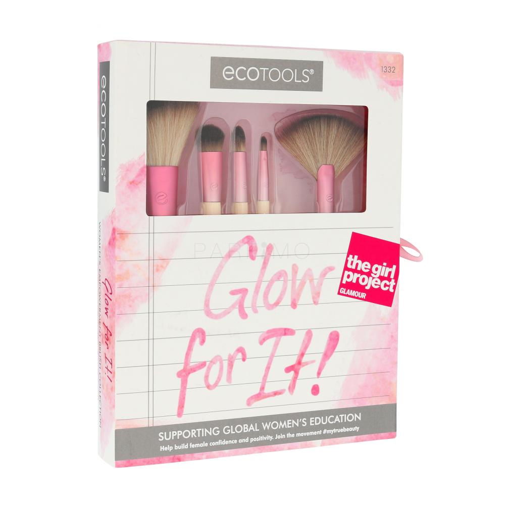 EcoTools Brush Glow For It! Čopič za ličenje za ženske Set