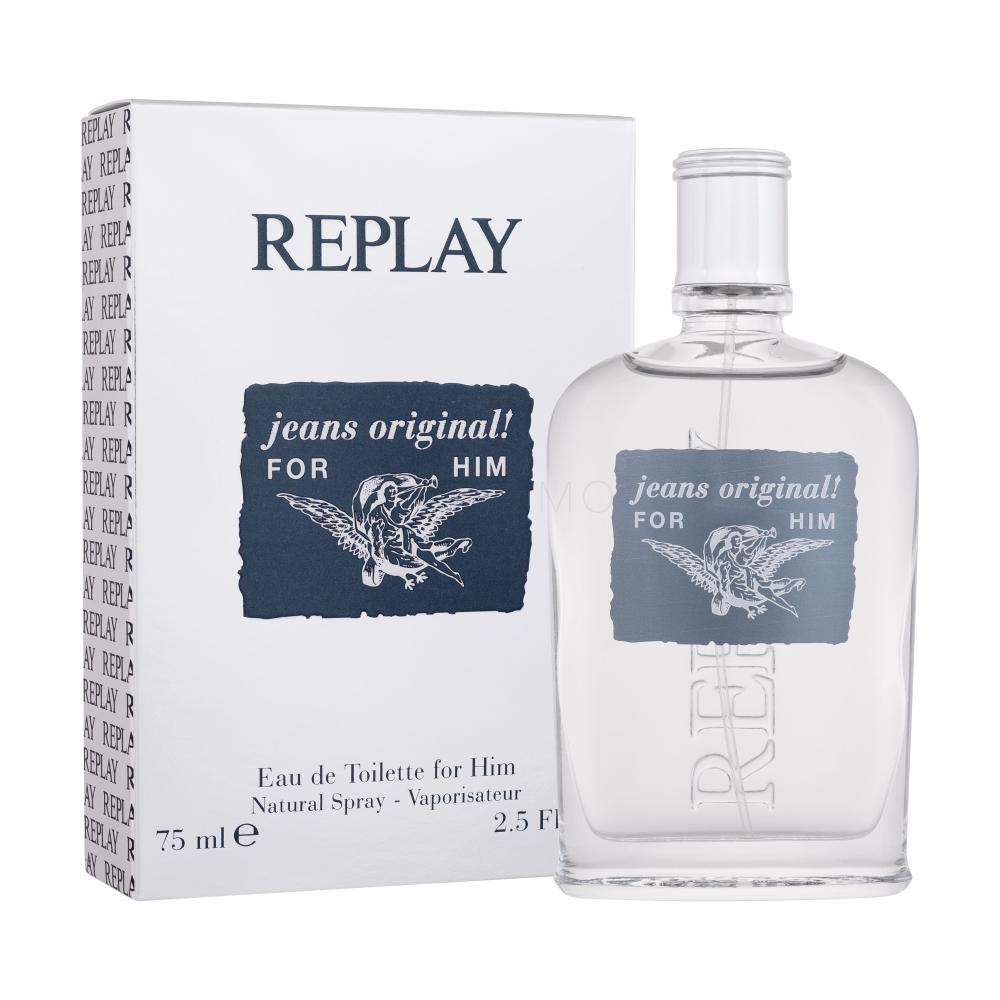 Replay Jeans Original! For Him Toaletna voda za moške 75 ml