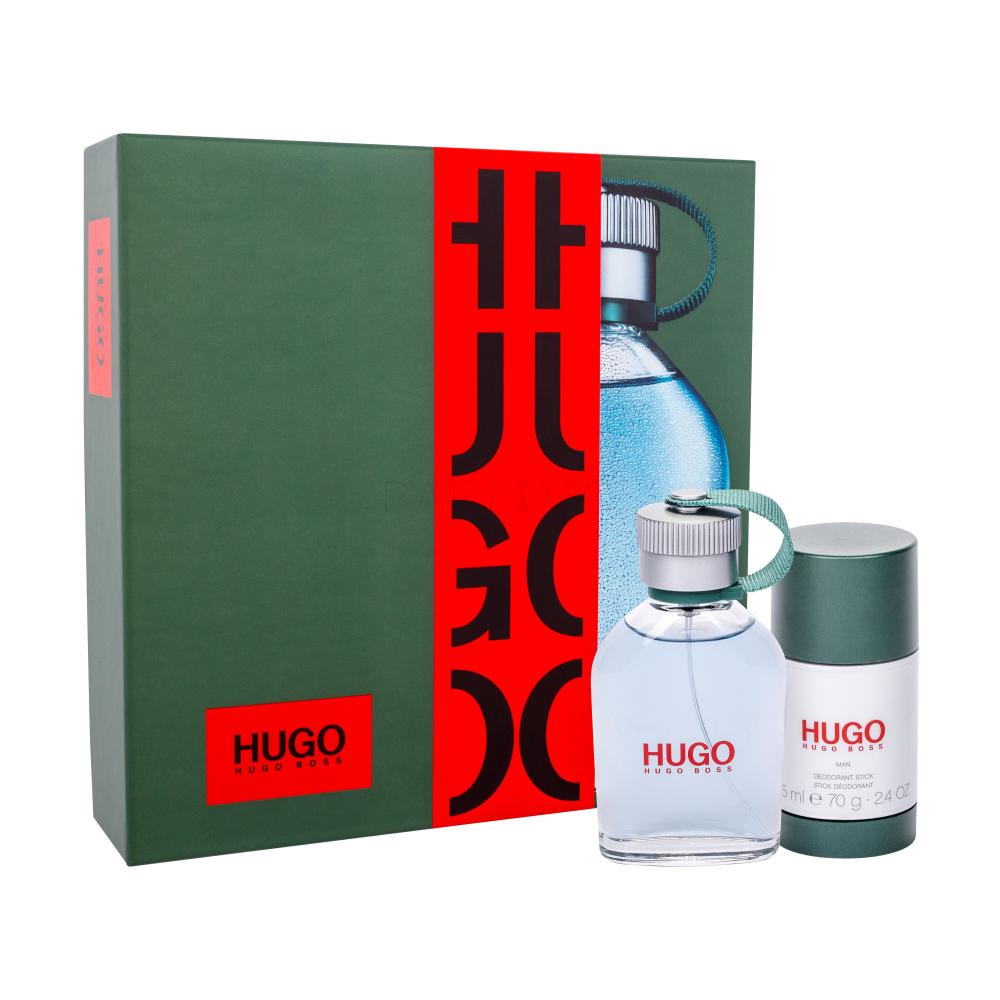 HUGO BOSS Hugo Man Darilni set toaletna voda 75 ml + deodorant v sticku 75 ml