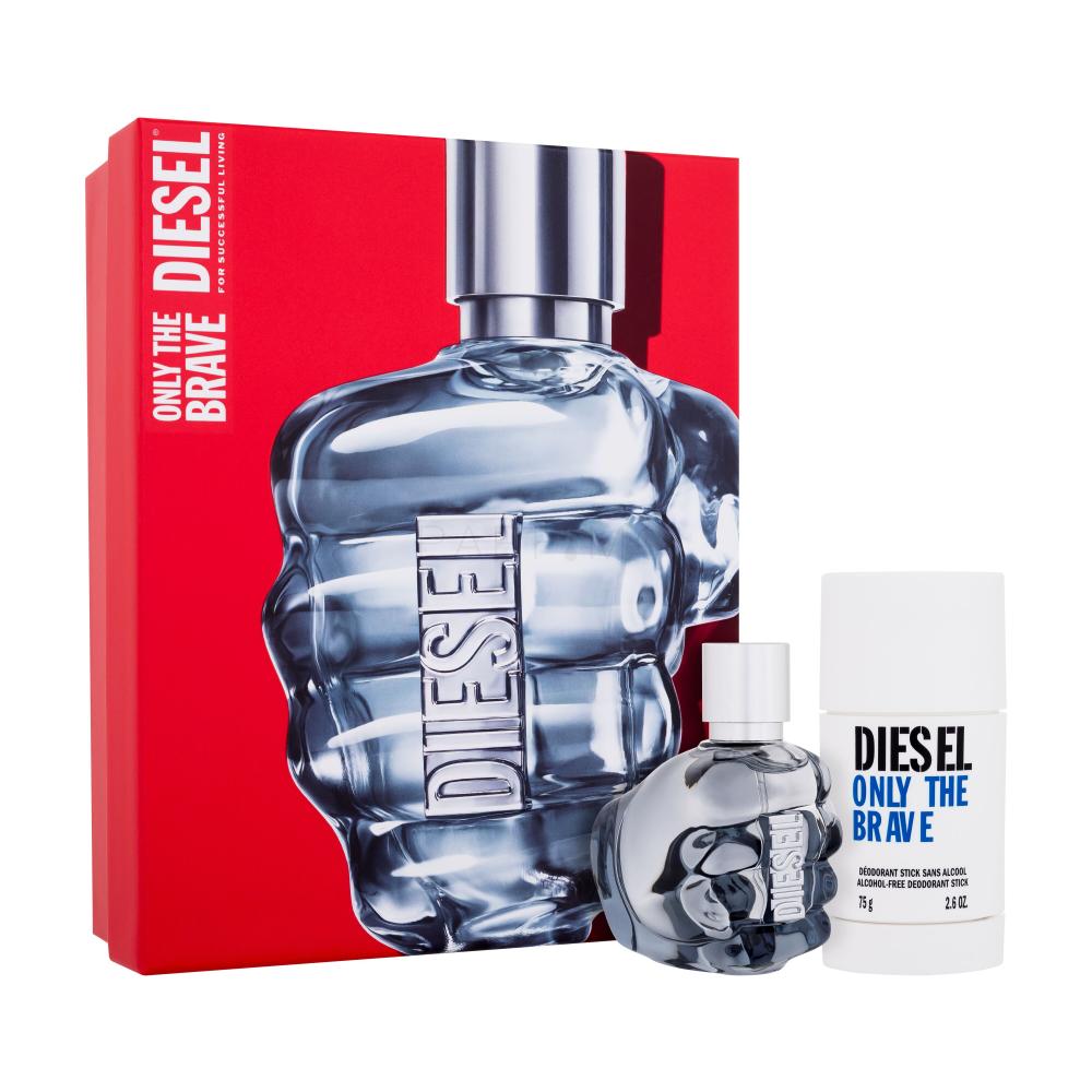 Diesel Only The Brave Darilni set toaletna voda 35 ml + deodorant 75 ml
