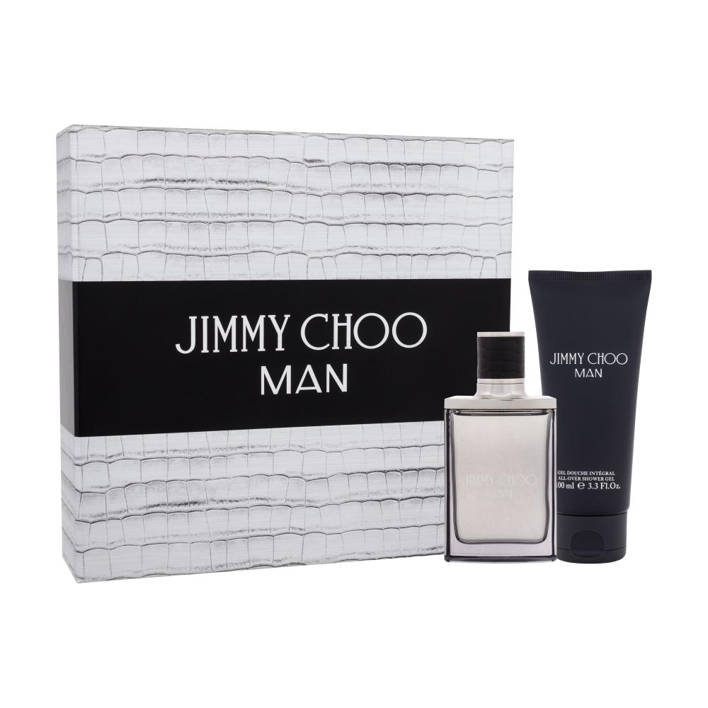Jimmy Choo Man Darilni set toaletna voda 50 ml + gel za prhanje 100 ml