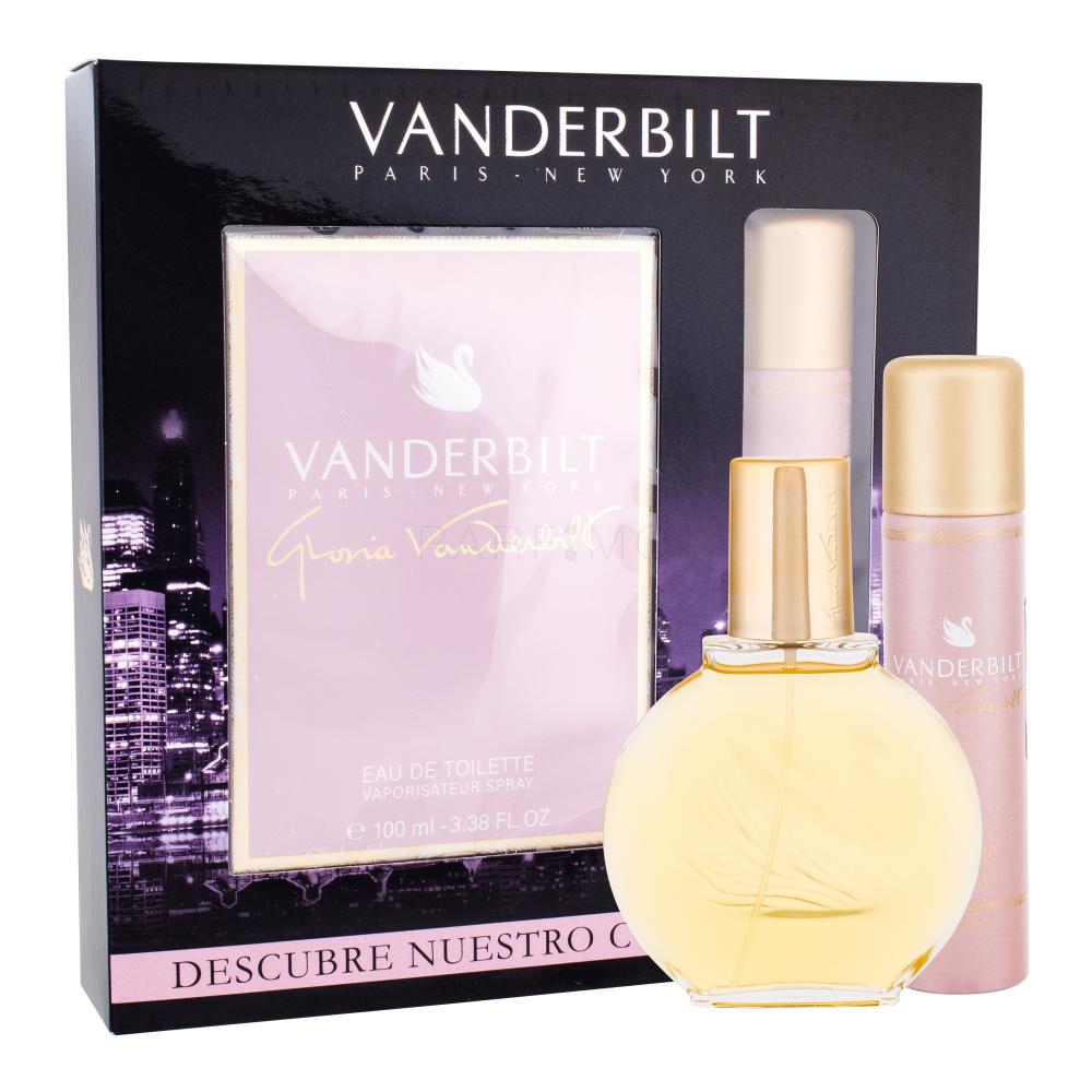 Gloria Vanderbilt Vanderbilt Darilni set toaletní voda 100 ml + deodorant 75 ml poškodovana škatla