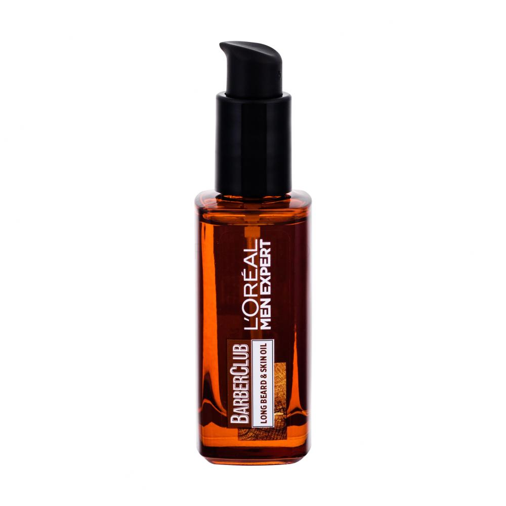 L'Oréal Paris Men Expert Barber Club Long Beard & Skin Oil Olje za brado za moške 30 ml