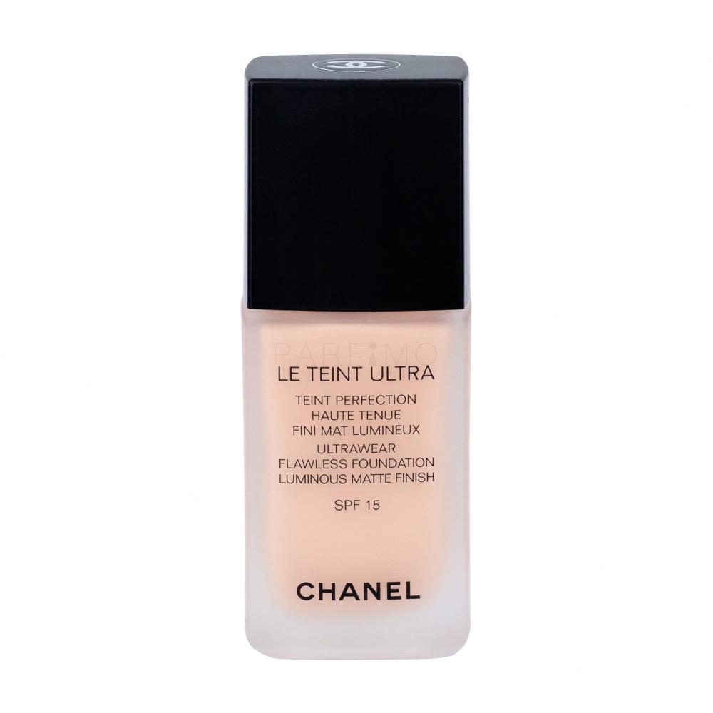 Chanel Le Teint Ultra SPF15 Puder za ženske 30 ml Odtenek 12 Beige Rosé