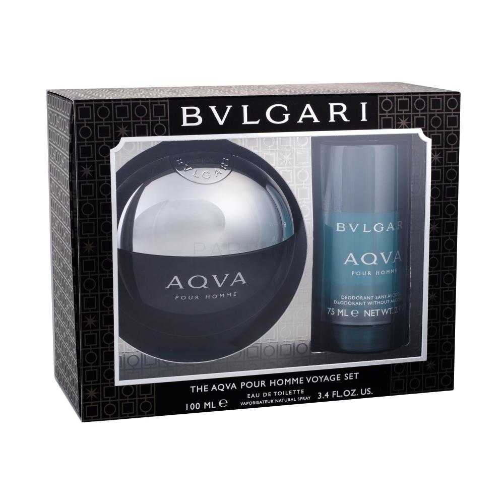 Bvlgari Aqva Pour Homme Darilni set toaletna voda 100 ml + deodorant 75 ml