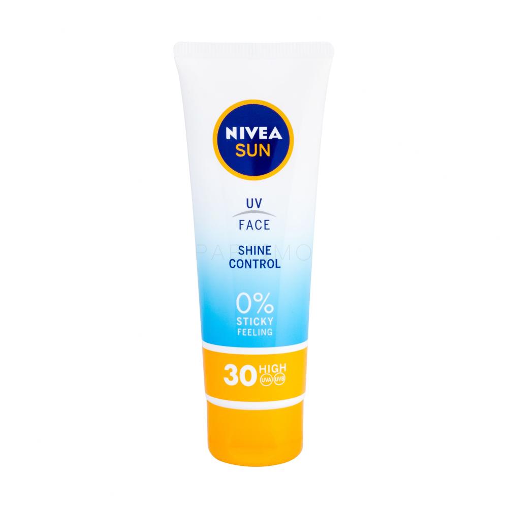 Nivea Sun UV Face Shine Control SPF30 Zaščita pred soncem za obraz za ženske 50 ml
