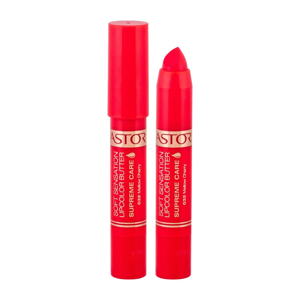 ASTOR Soft Sensation Lipcolor Butter Supreme Care Šminka za ženske 4,8 g Odtenek 032 Mellow Cherry