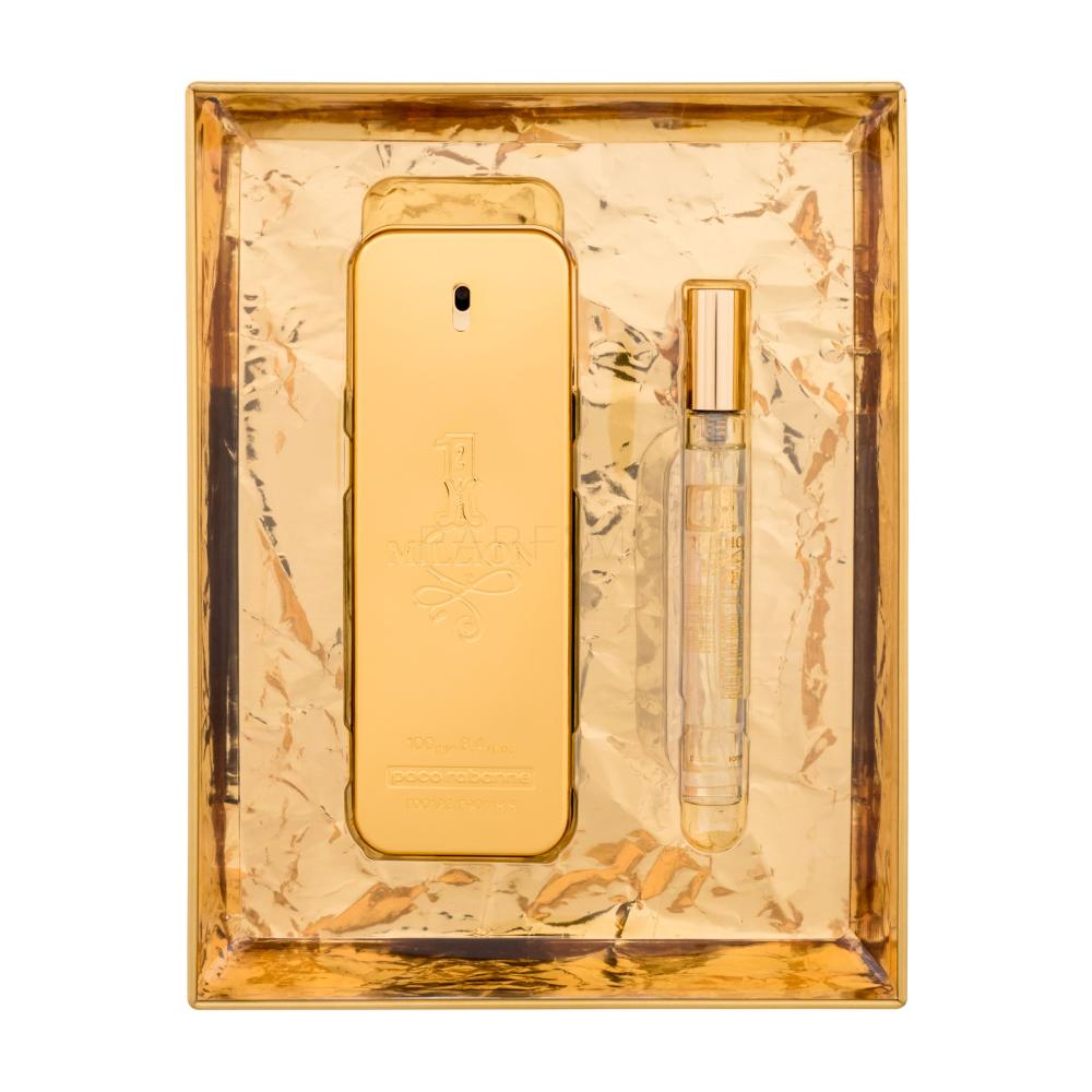 Paco Rabanne 1 Million Darilni set toaletna voda 100 ml + toaletna voda 10 ml