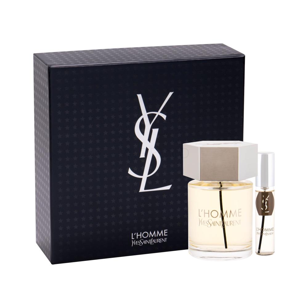 Yves Saint Laurent L'Homme Darilni set toaletna voda 100 ml + toaletna voda 10 ml