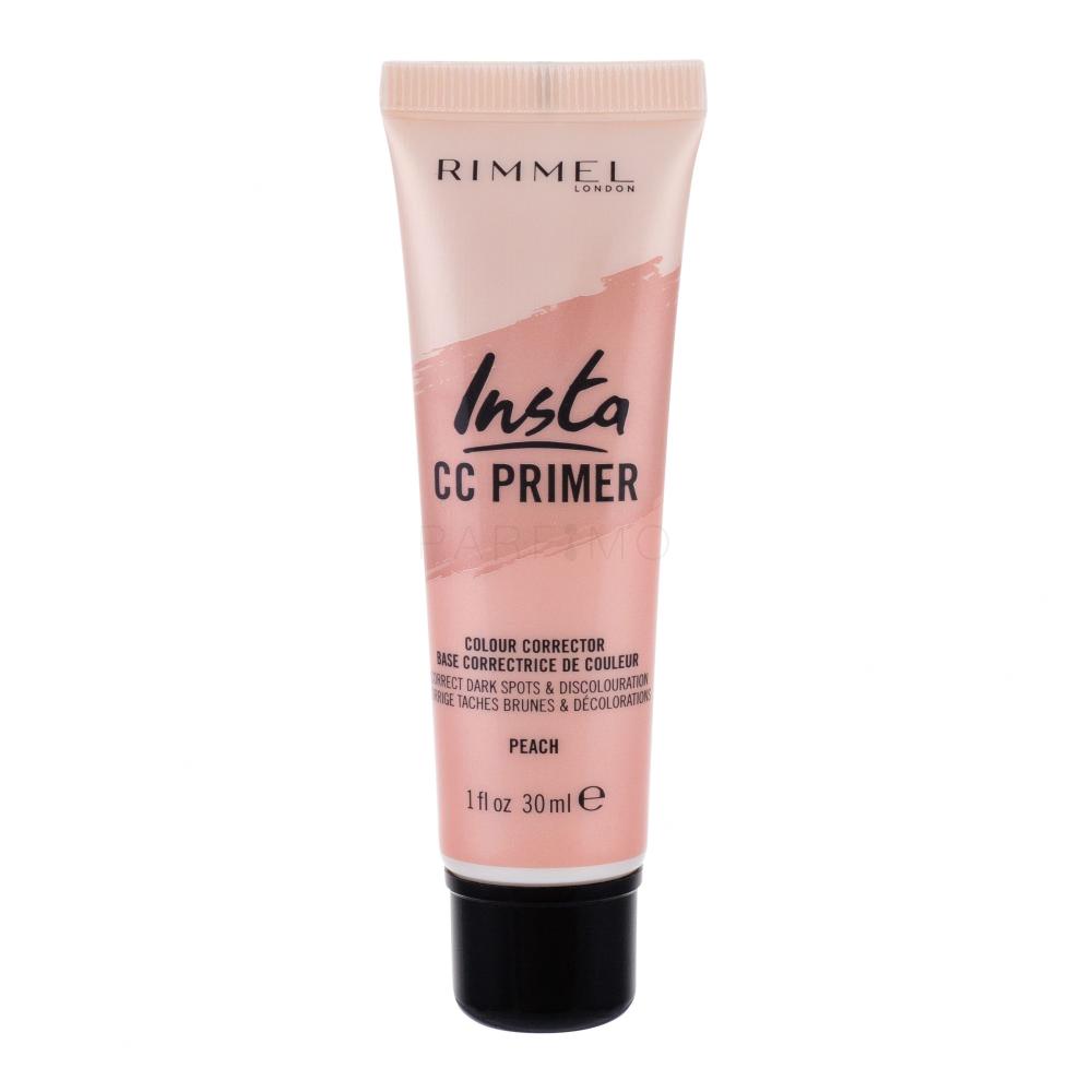 Rimmel London Insta CC Primer Podlaga za ličila za ženske 30 ml Odtenek Peach
