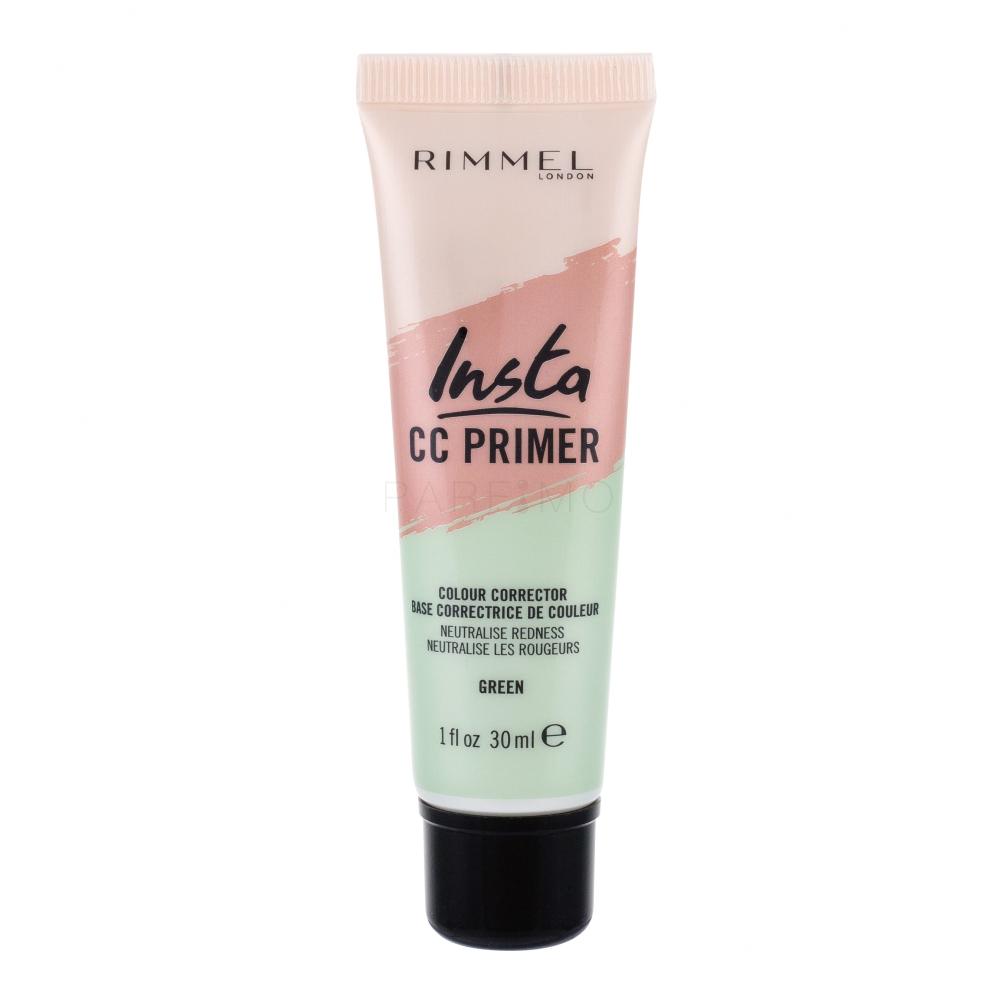 Rimmel London Insta CC Primer Podlaga za ličila za ženske 30 ml Odtenek Green