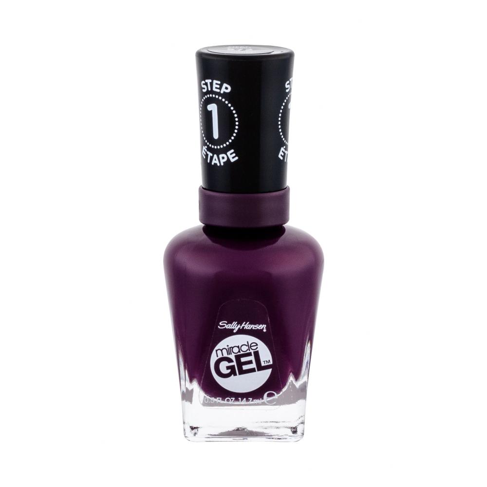 Sally Hansen Miracle Gel Lak za nohte za ženske 14,7 ml Odtenek 572 Wild For Violet