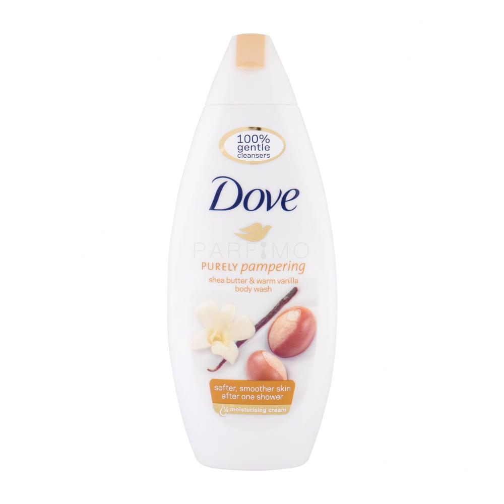 Dove Pampering Shea Butter Gel za prhanje za ženske 250 ml