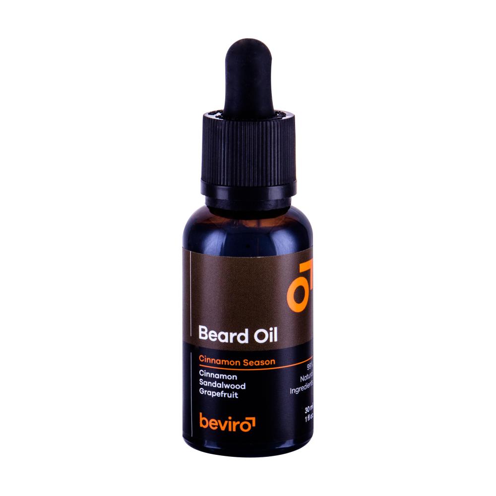 Be-Viro Men´s Only Beard Oil Olje za brado za moške 30 ml Odtenek Grapefruit, Cinnamon, Sandal Wood
