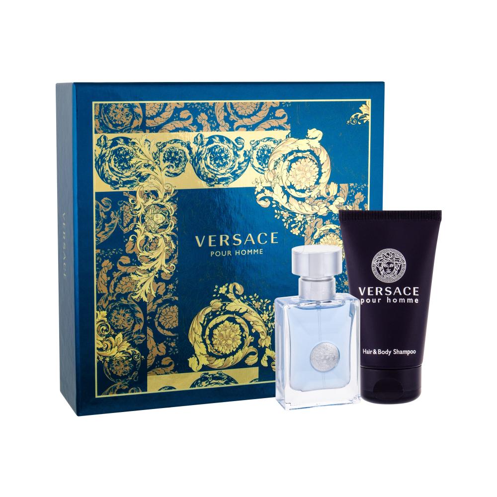 Versace Pour Homme Darilni set toaletna voda 30 ml + gel za prhanje 50 ml poškodovana škatla