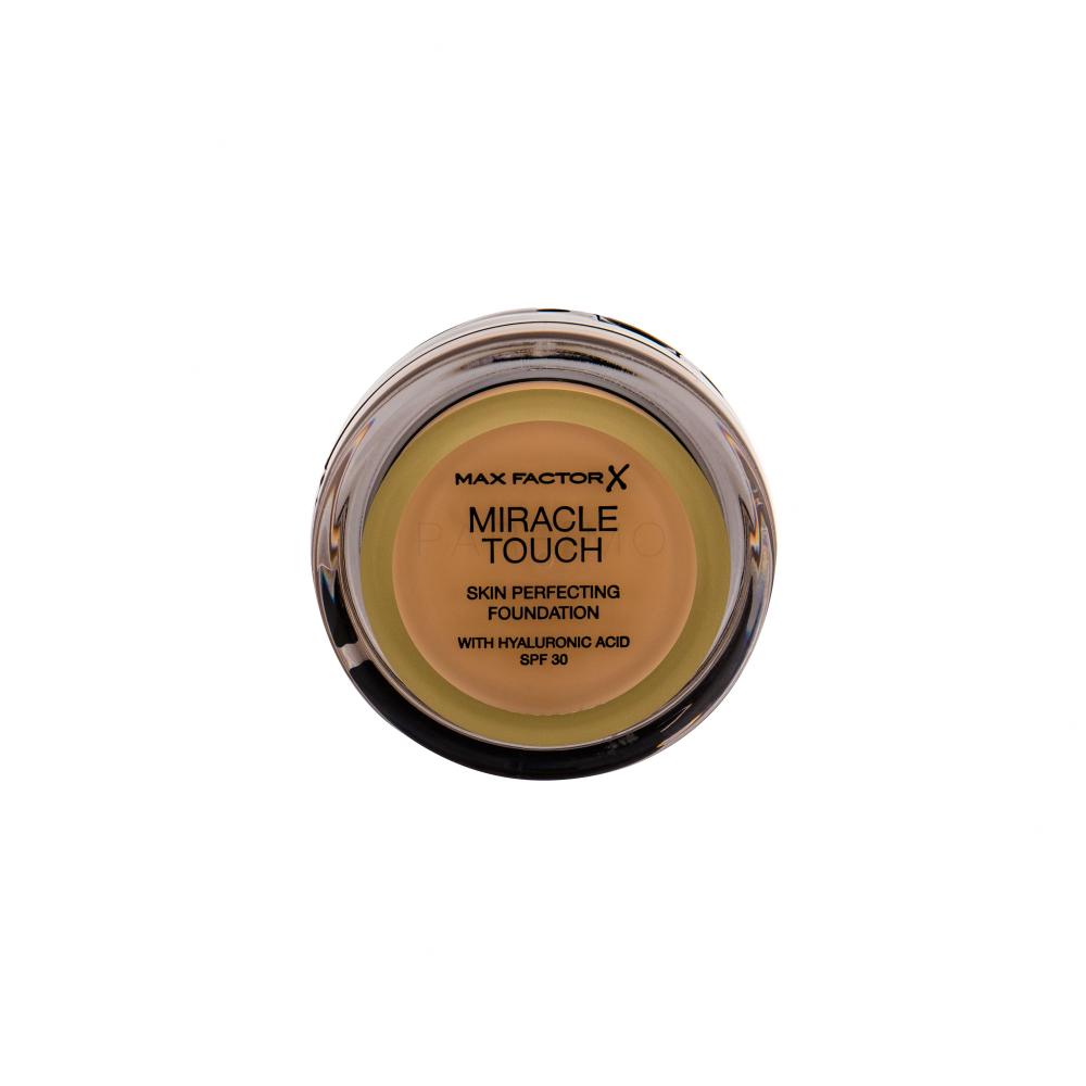 Max Factor Miracle Touch Skin Perfecting SPF30 Puder za ženske 11,5 g Odtenek 048 Golden Beige