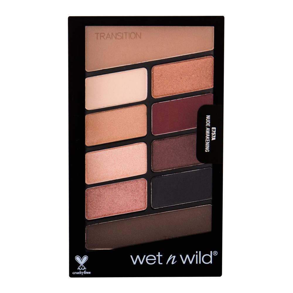 Wet n Wild Color Icon 10 Pan Senčilo za oči za ženske 8,5 g Odtenek Nude Awakening