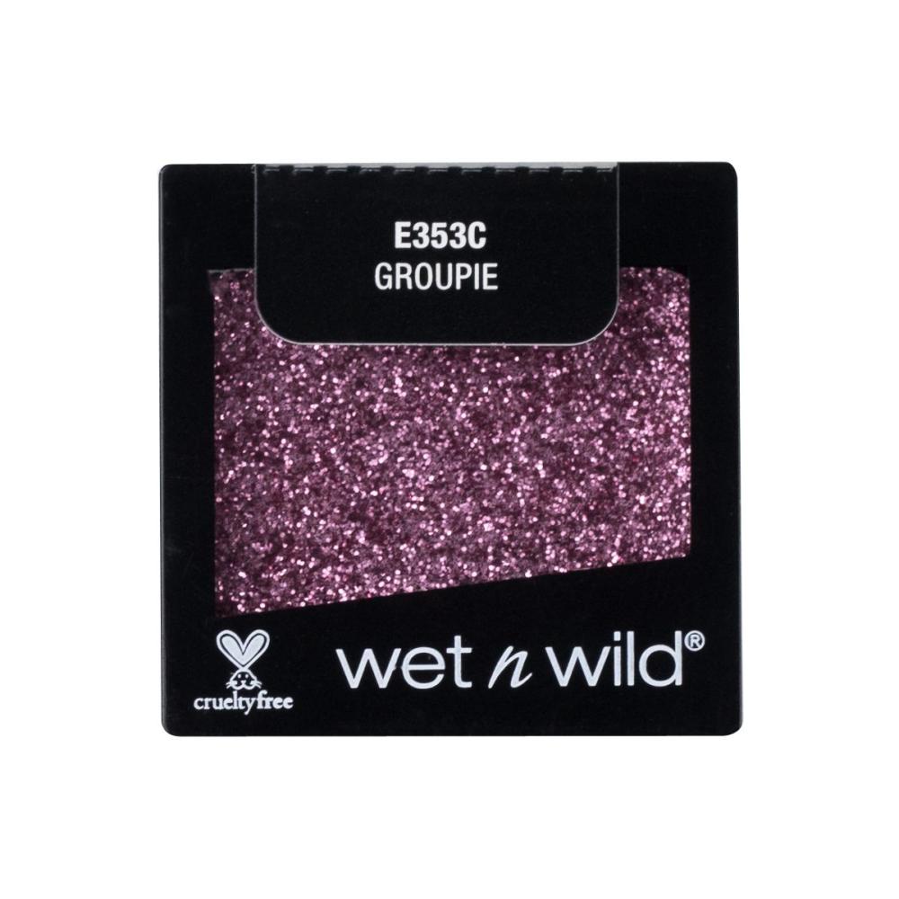 Wet n Wild Color Icon Glitter Single Senčilo za oči za ženske 1,4 g Odtenek Groupie