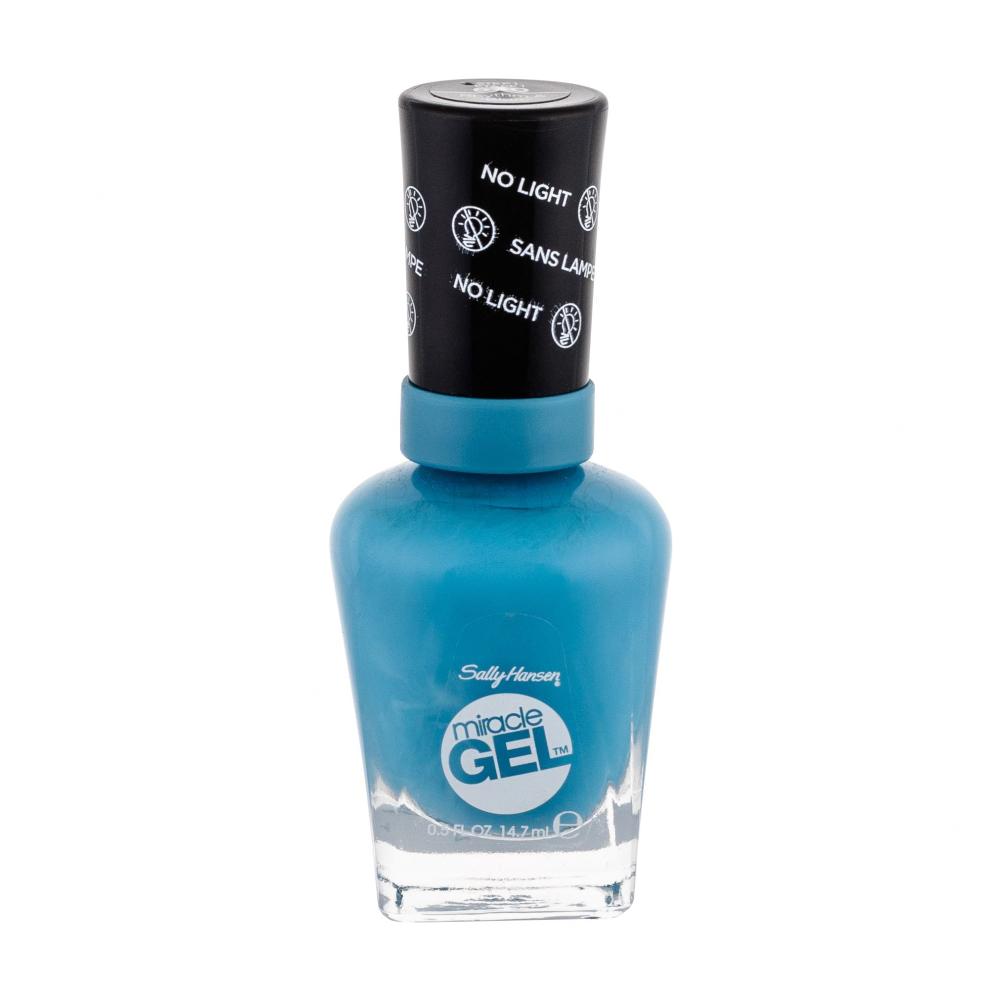 Sally Hansen Miracle Gel Lak za nohte za ženske 14,7 ml Odtenek 630 Rhythm & Blue
