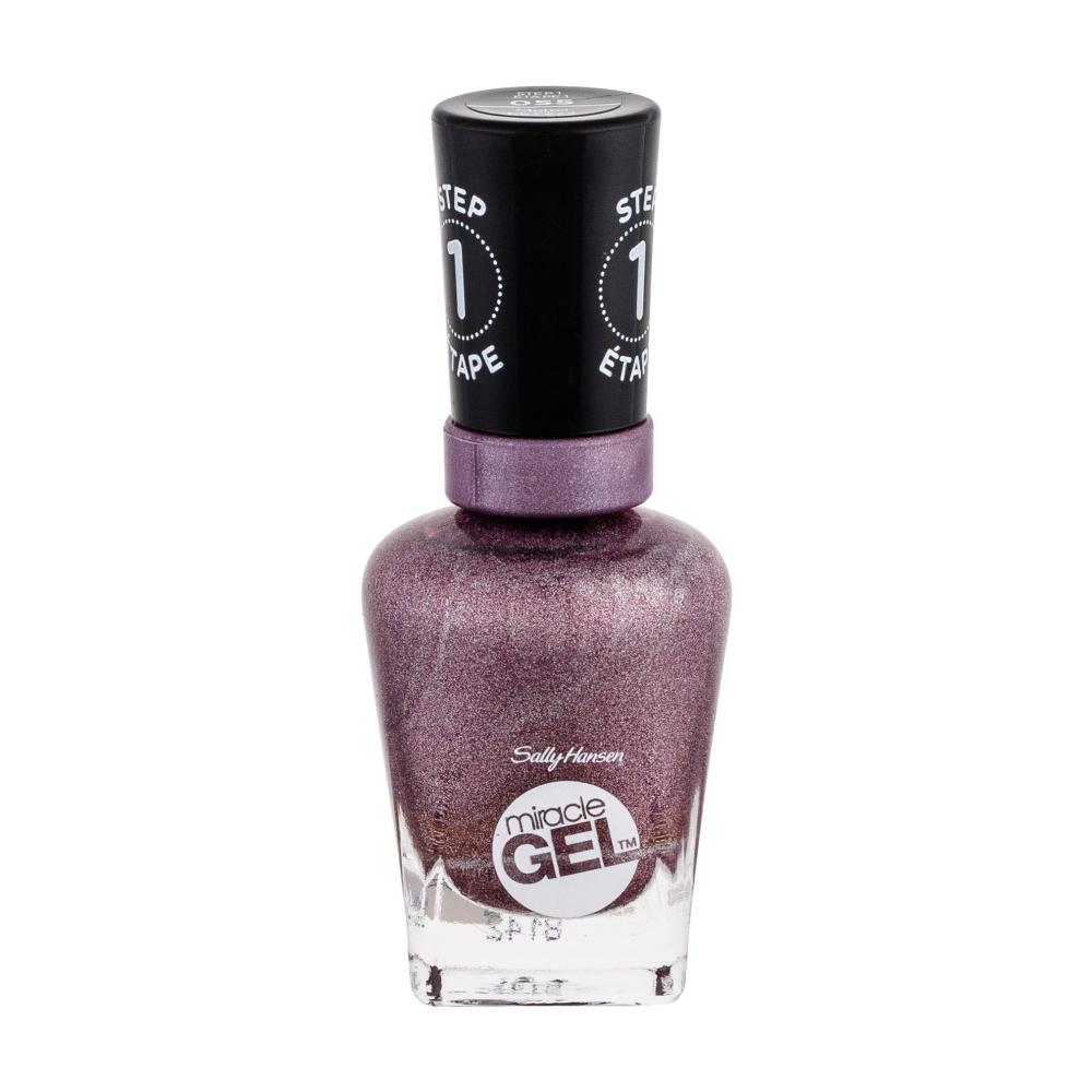 Sally Hansen Miracle Gel Lak za nohte za ženske 14,7 ml Odtenek 055 Metro Midnight