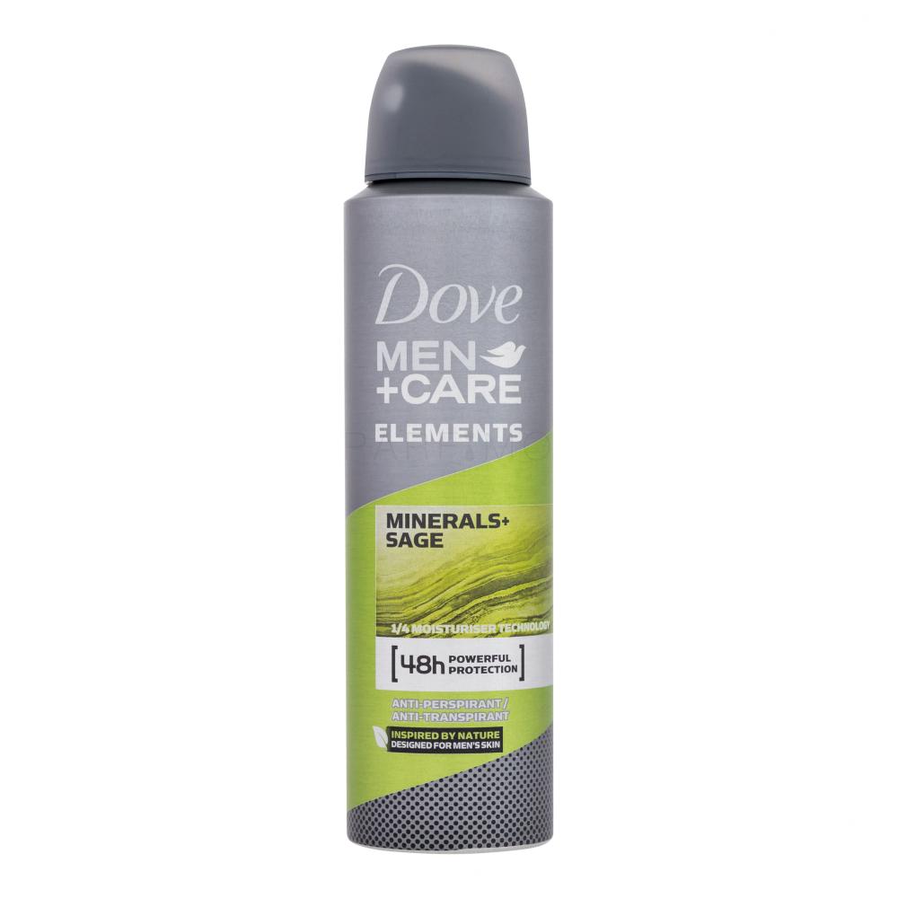 Dove Men + Care Minerals + Sage 48h Antiperspirant za moške 150 ml
