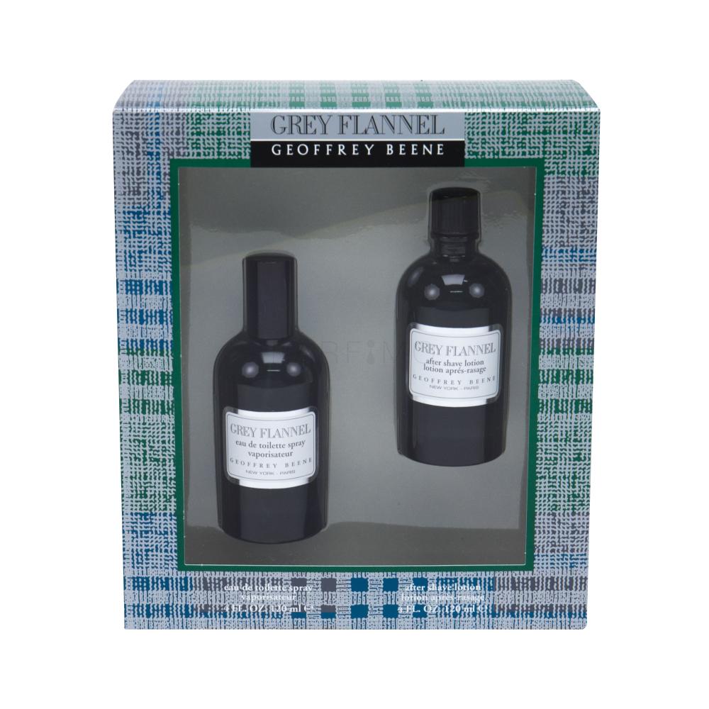 Geoffrey Beene Grey Flannel Darilni set toaletna voda 120 ml + vodica po britju 120 ml