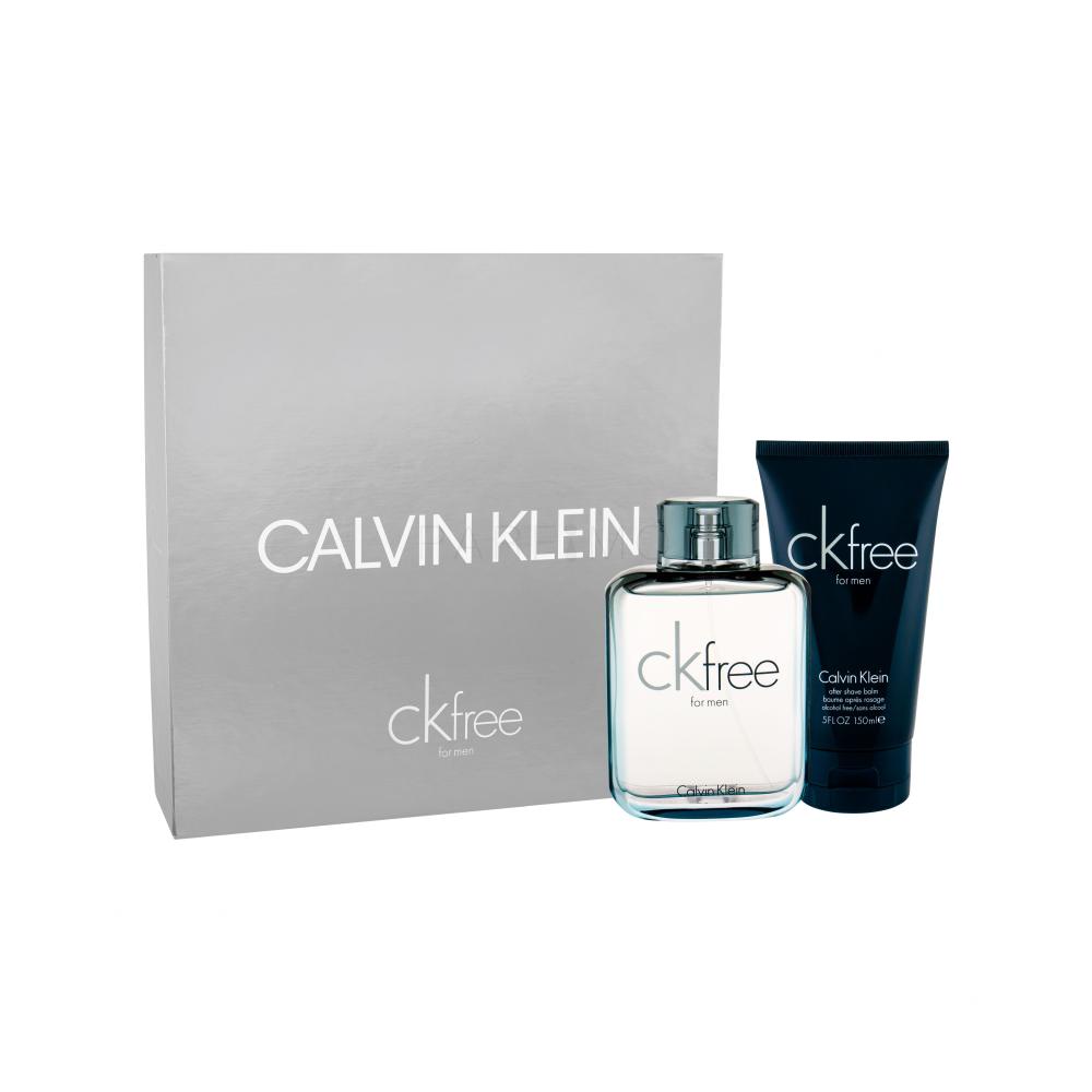 Calvin Klein CK Free Darilni set toaletní voda 100 ml + balzám po holení 150 ml