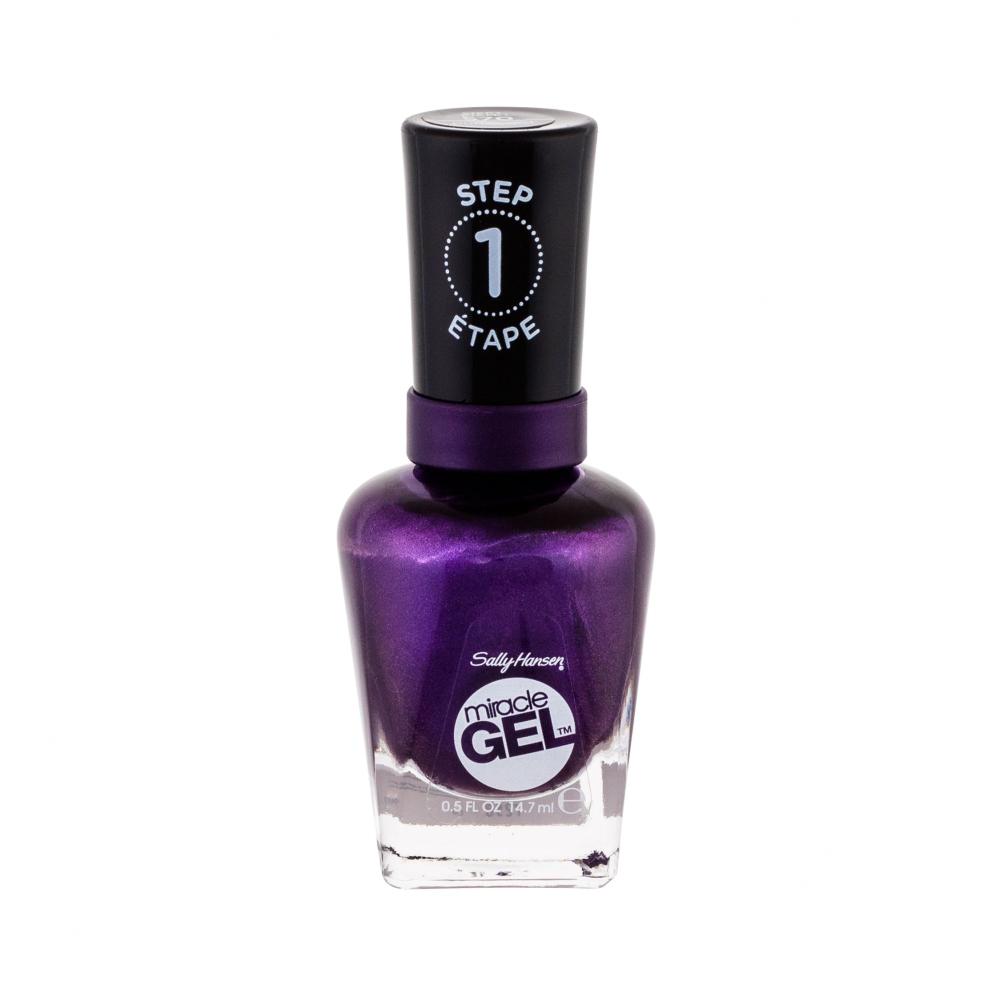 Sally Hansen Miracle Gel Lak za nohte za ženske 14,7 ml Odtenek 570 Purplexed