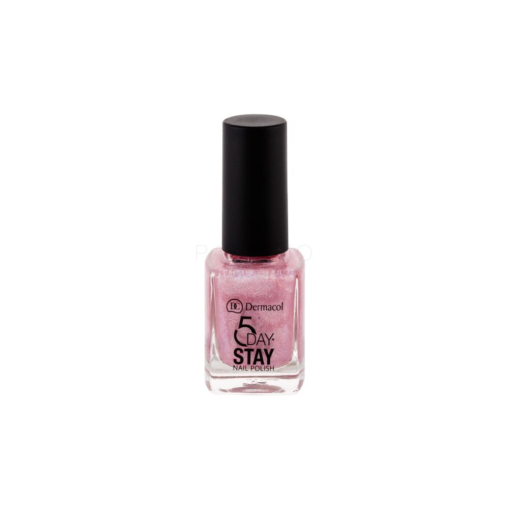Dermacol 5 Day Stay Lak za nohte za ženske 11 ml Odtenek 47 Sparkle