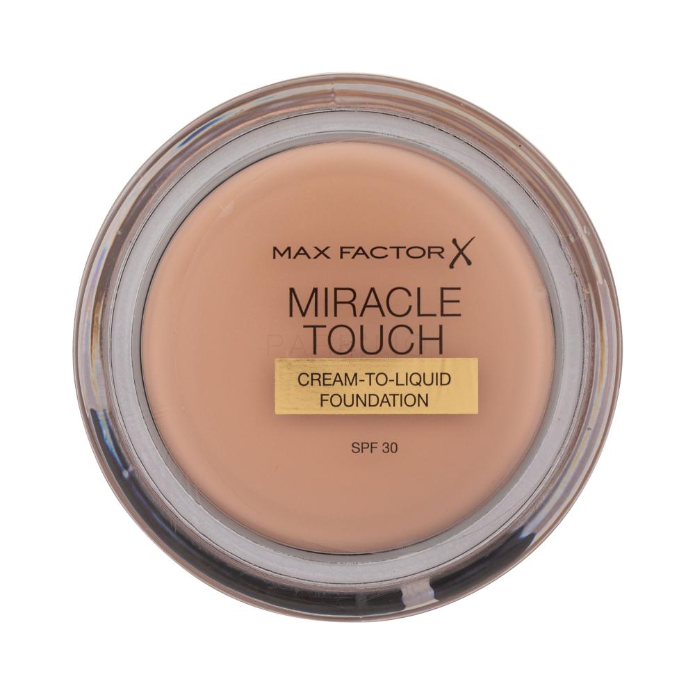 Max Factor Miracle Touch Cream-To-Liquid SPF30 Puder za ženske 11,5 g Odtenek 055 Blushing Beige