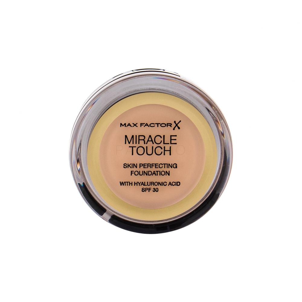Max Factor Miracle Touch Skin Perfecting SPF30 Puder za ženske 11,5 g Odtenek 043 Golden Ivory