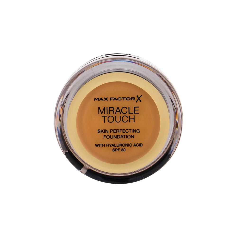 Max Factor Miracle Touch Skin Perfecting SPF30 Puder za ženske 11,5 g Odtenek 085 Caramel