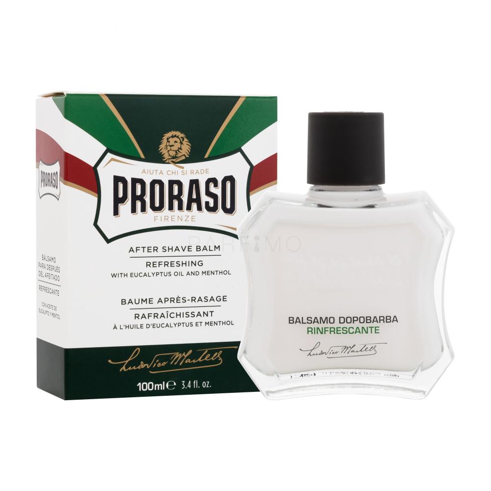 PRORASO Green After Shave Balm Balzam po britju za moške 100 ml