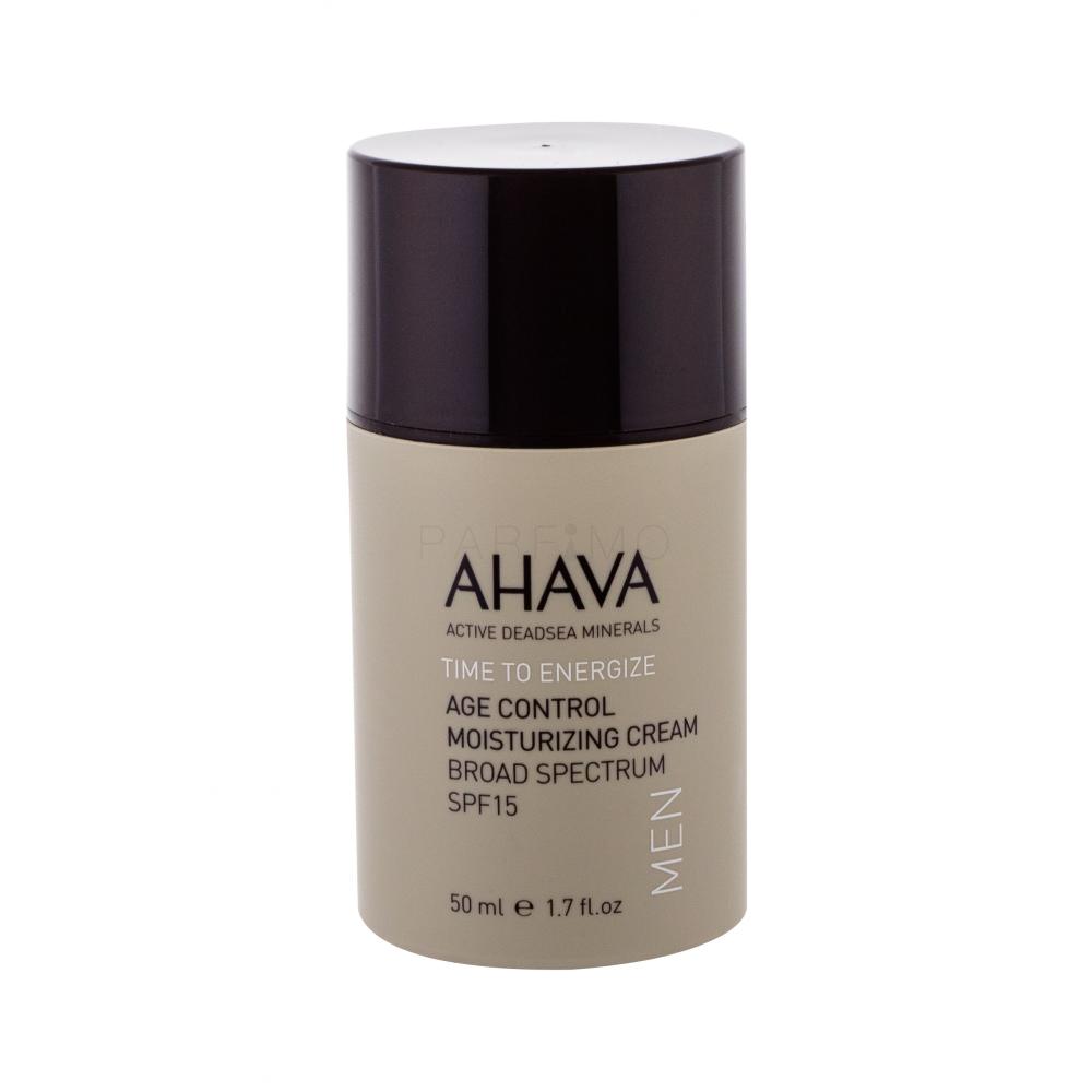 AHAVA Men Time To Energize SPF15 Dnevna krema za obraz za moške 50 ml