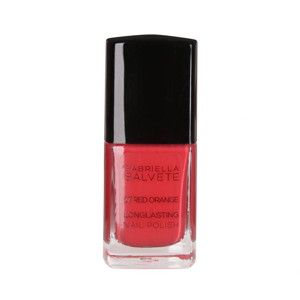 Gabriella Salvete Longlasting Enamel Lak za nohte za ženske 11 ml Odtenek 27 Red Orange