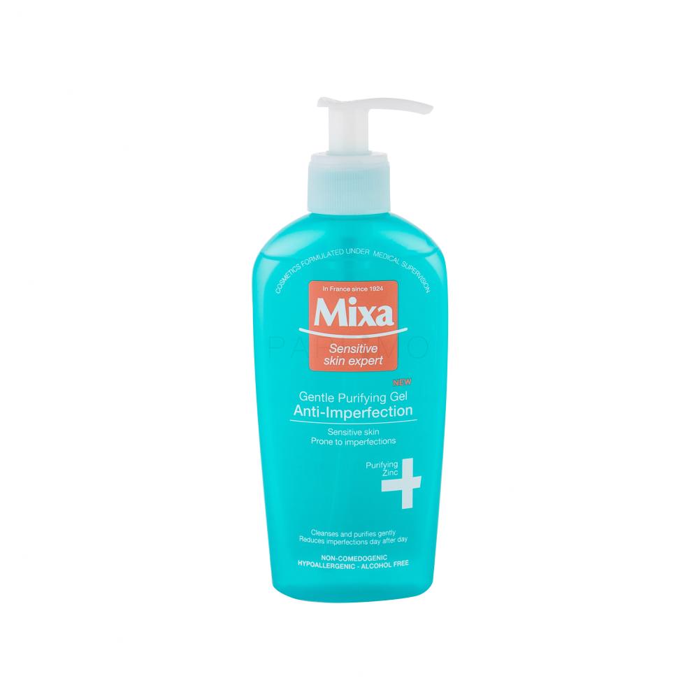 Mixa Anti-Imperfection Gentle Čistilni gel za ženske 200 ml