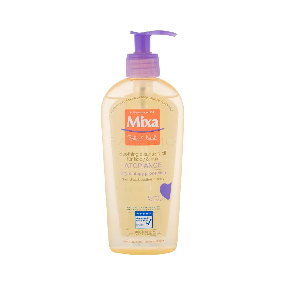 Mixa Atopiance Soothing Cleansing Oil Oljni gel za prhanje za otroke 250 ml