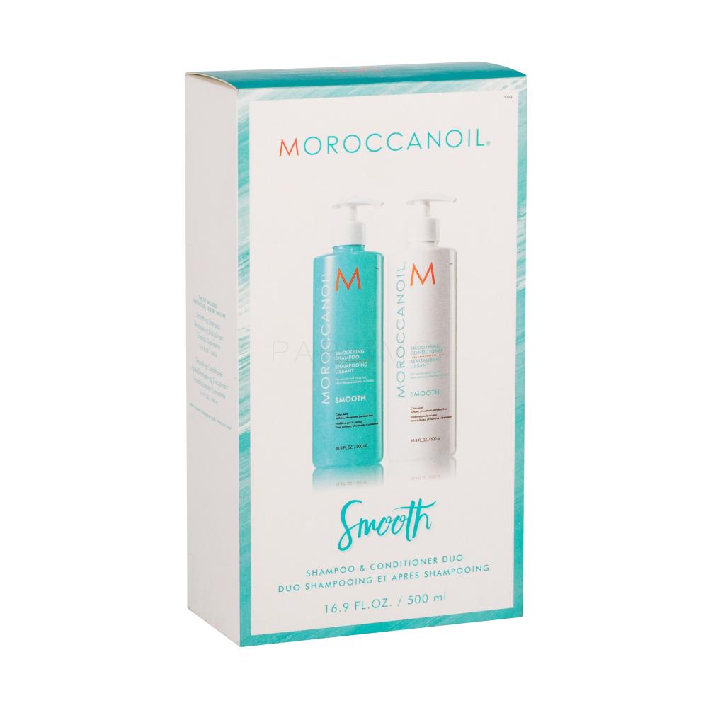 Moroccanoil Smooth Darilni set šampon 500 ml + balzam 500 ml
