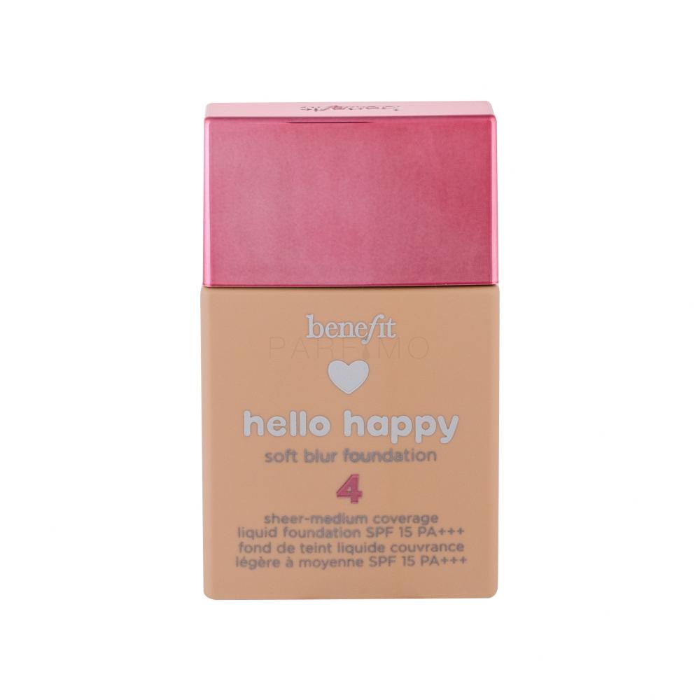 Benefit Hello Happy SPF15 Puder za ženske 30 ml Odtenek 04 Medium Neutral