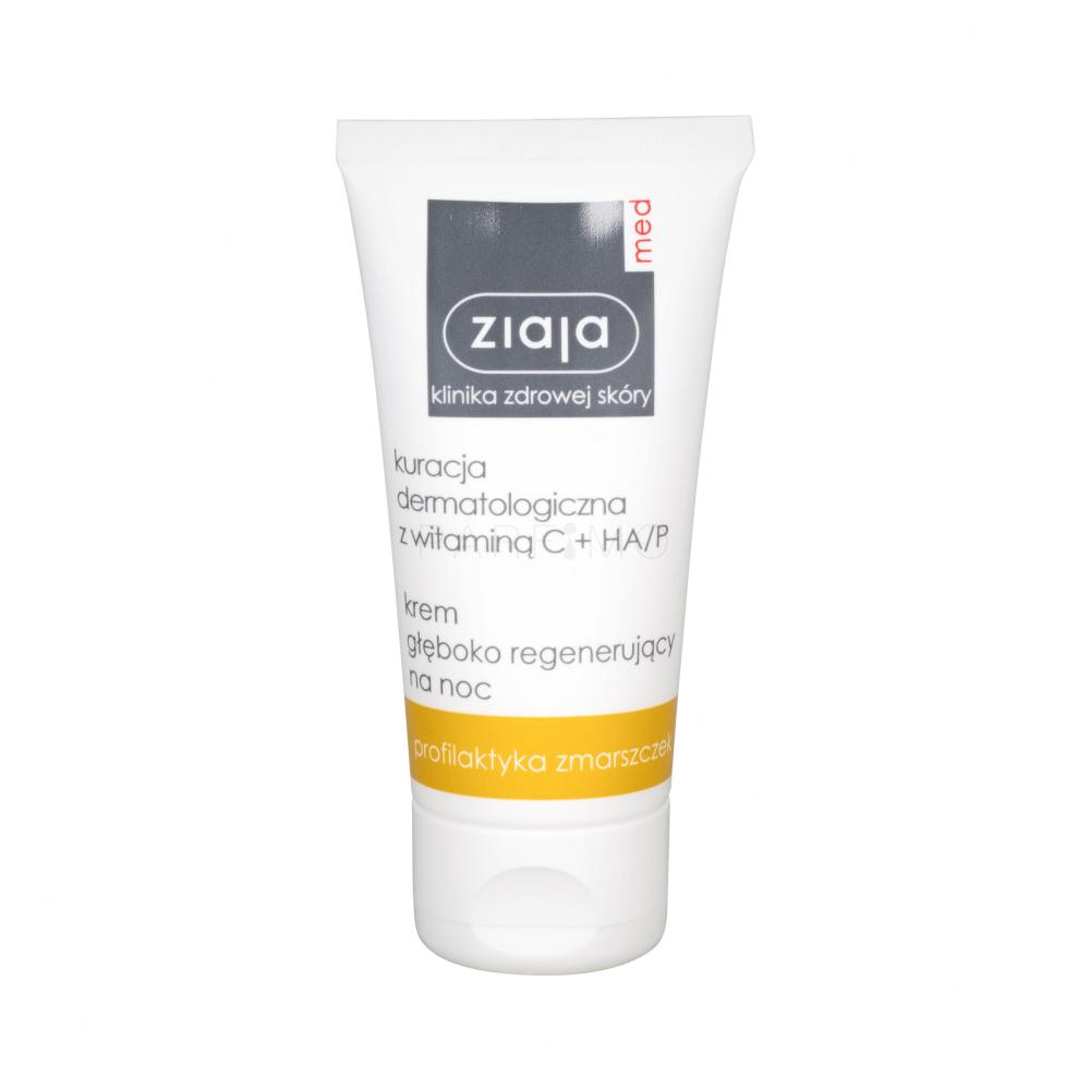 Ziaja Med Dermatological Treatment Deeply Regenerating Nočna krema za obraz za ženske 50 ml