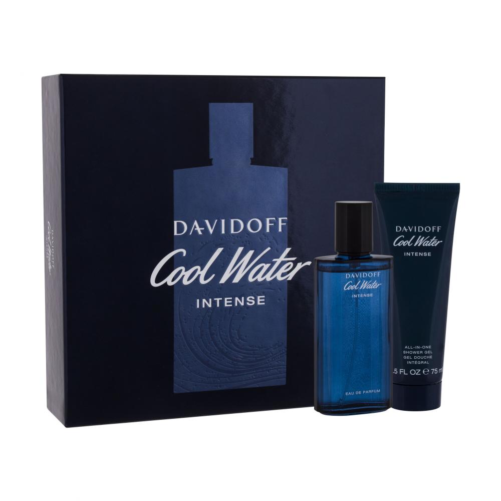 Davidoff Cool Water Intense Darilni set parfumska voda 75 ml + gel za prhanje 75 ml