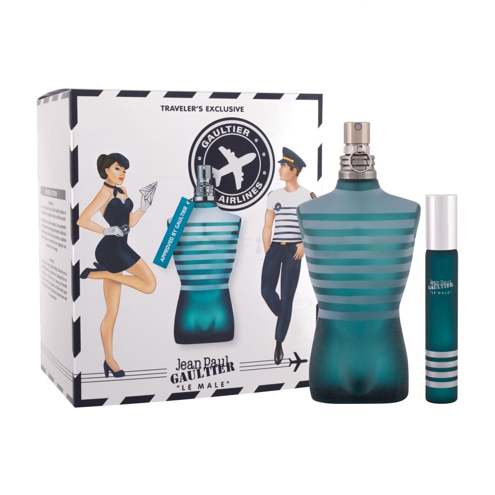 Jean Paul Gaultier Le Male Darilni set toaletna voda 125 ml + toaletna voda 20 ml