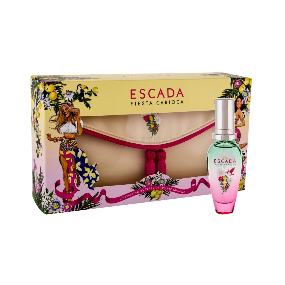 ESCADA Fiesta Carioca Darilni set toaletna voda 30 ml + kozmetična torbica