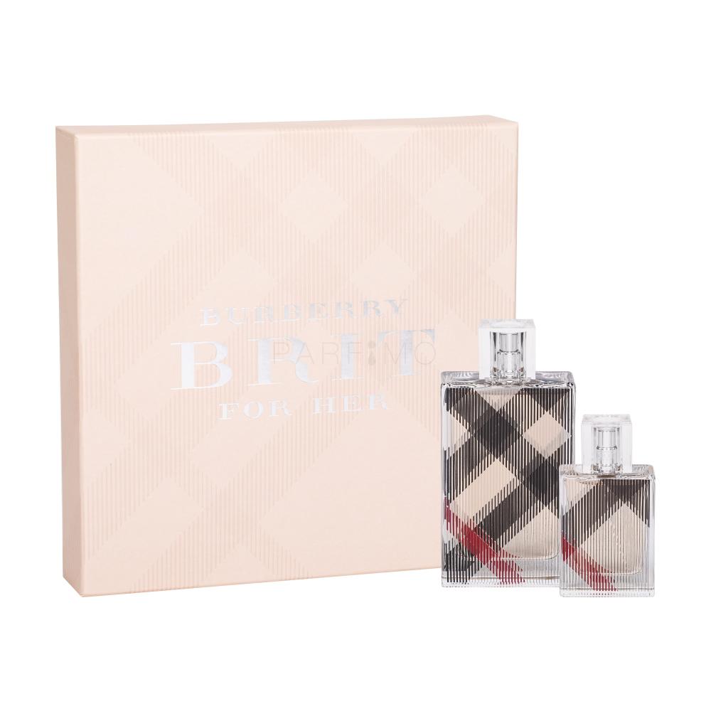 Burberry Brit for Her Darilni set parfumska voda 100 ml + parfumska voda 30 ml