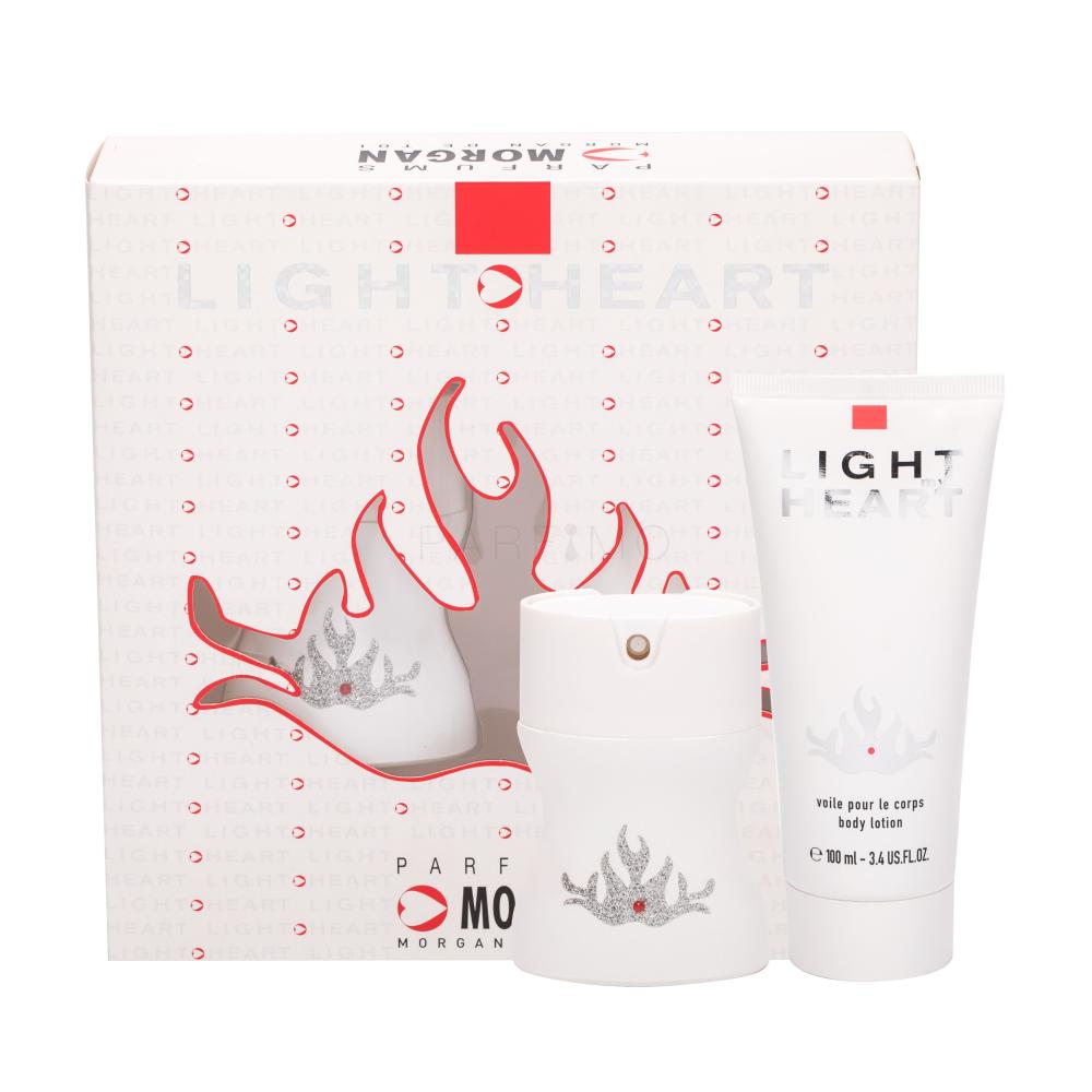 Morgan Light my Heart Darilni set toaletna voda 35 ml + losjon za telo 100 ml