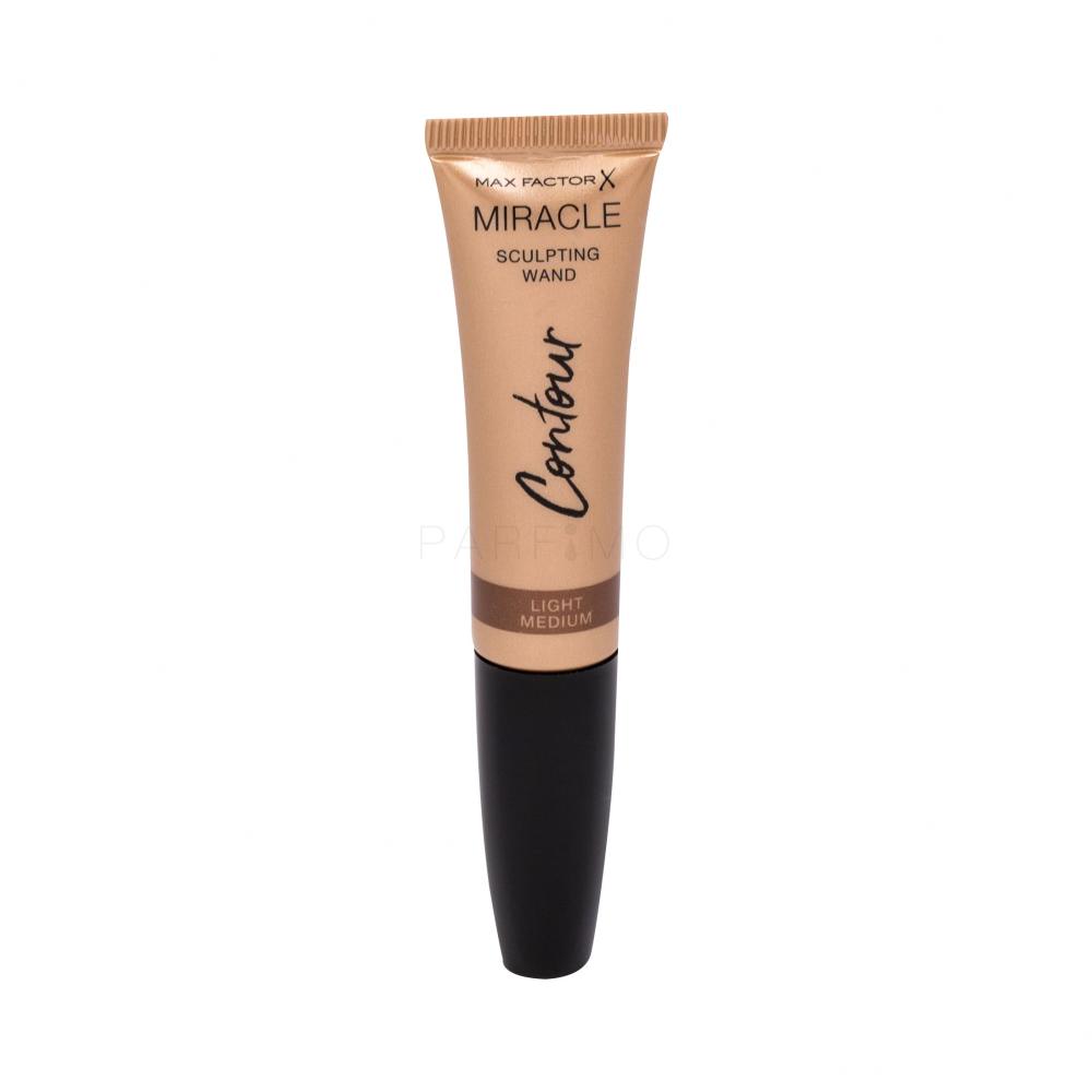Max Factor Contour Miracle Sculpting Wand Osvetljevalec za ženske 10 ml Odtenek Light Medium