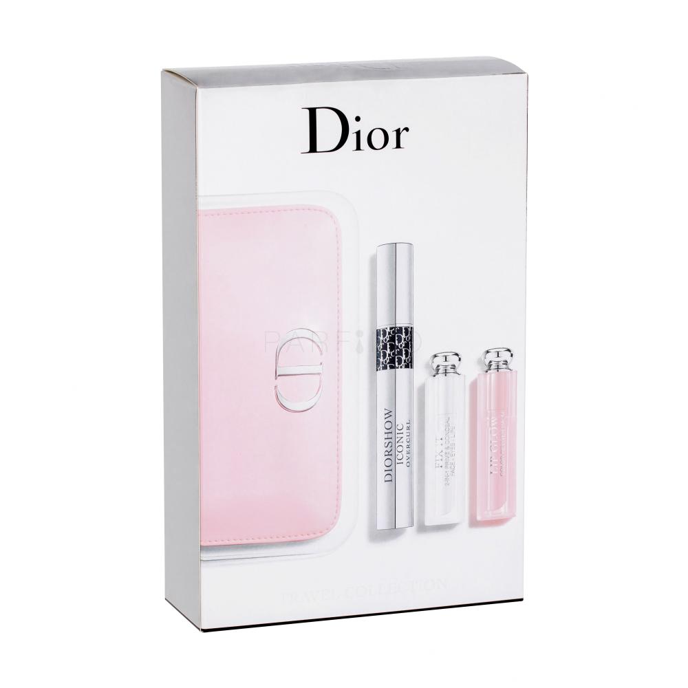 Dior Diorshow Iconic Overcurl Darilni set maskara 10 ml + korektor 002 3,5 g + balzam za ustnice 001 3,5 g poškodovana škatla