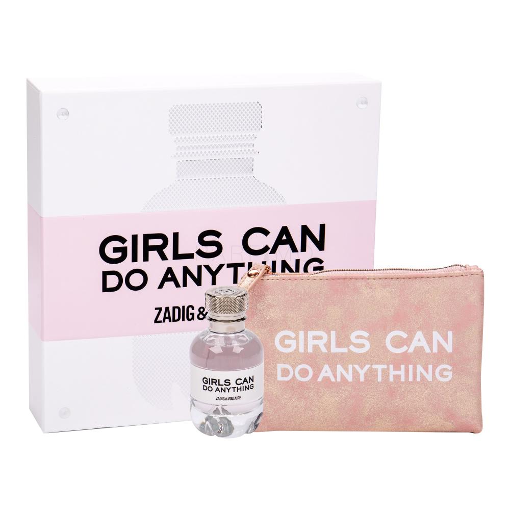 Zadig & Voltaire Girls Can Do Anything Darilni set parfumska voda 50 ml + kozmetična torbica
