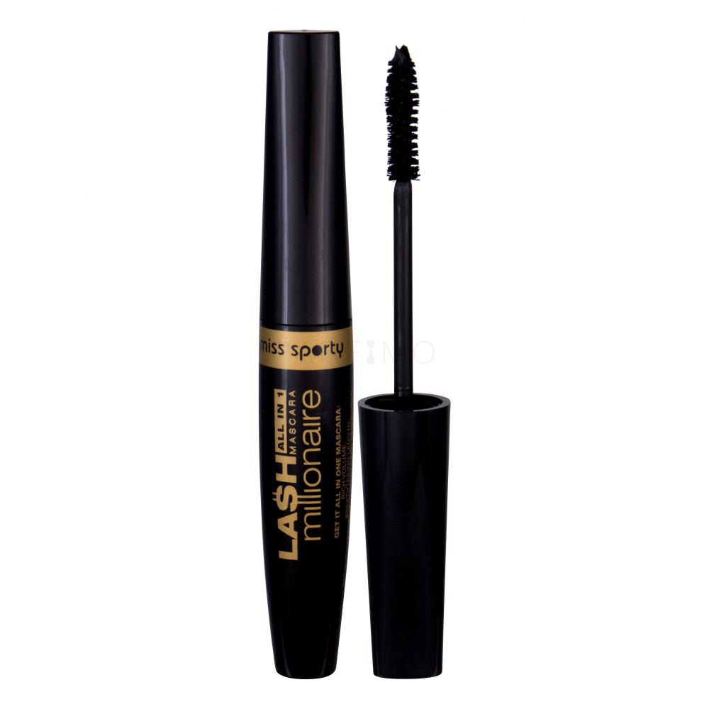 Miss Sporty Lash Millionaire All in 1 Maskara za ženske 8,5 ml Odtenek 001 Extra Black