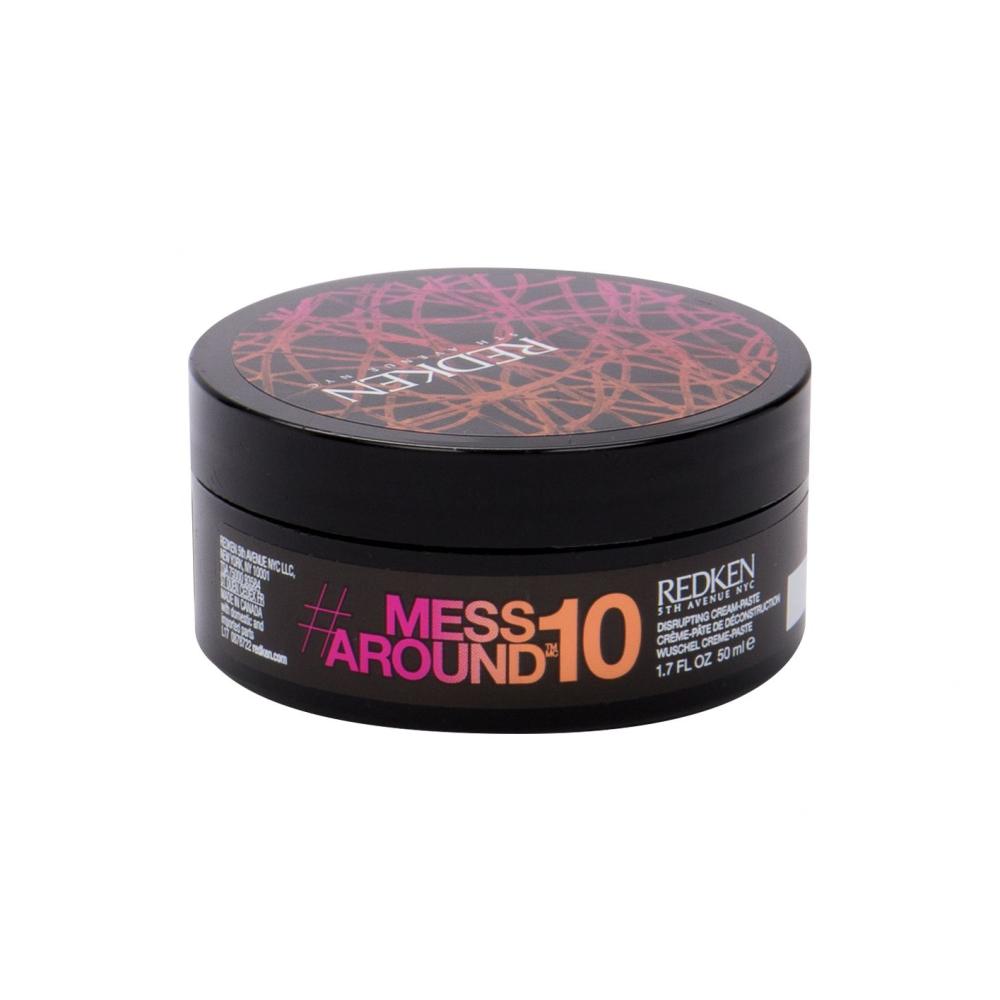 Redken Mess Around 10 Disrupting Cream-Paste Vosek za lase za ženske 50 ml